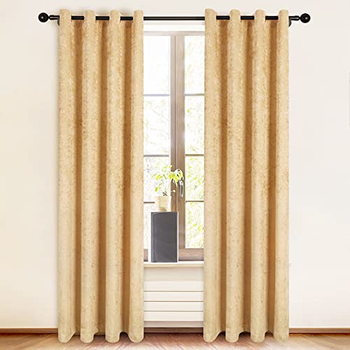 Chenille Vorhang mit Ösen, Thermogardine Blickdicht Verdunkelungs Gardinen Energieeffizient Dekoschal Vorhänge für Büro Kinderzimmer Schlafzimmer, 1 Stücke-7-132x264cm Chenille Vorhang mit Ösen, Thermogardine Blickdicht Verdunkelungs Gardinen Energieeffizient Dekoschal Vorhänge für Büro Kinderzimmer Schlafzimmer, 1 Stücke-7-132x264cm von ILMF