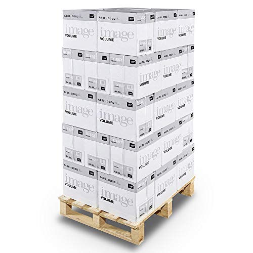 IMAGE Volume Universalkopierpapier, 80g/m², A4, weiß - 40 Kartons, 200 Packungen, 100.000 Blat von IMAGE