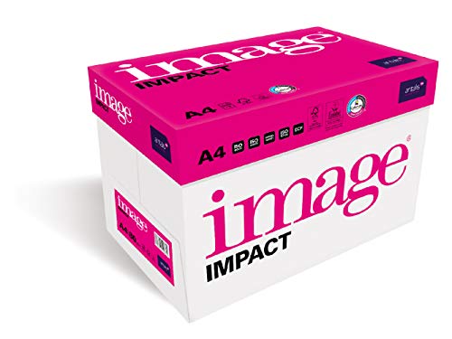 Image Impact - Kopierpapier 120g/m² A4 FSC mix credit - 5 Pakete zu 250 Blatt von IMAGE