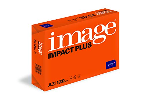Image Impact Plus Premium Papier 120 g/m² A3 250 Blatt weiß von IMAGE