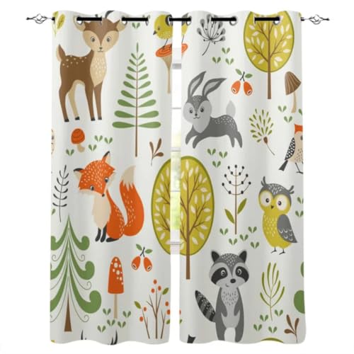 IMASHI Dschungel Tiere Karikatur Giraffe Löwe Kinder Vorhänge Wohnzimmer Schlafzimmer Heimdekoration Kinder Zimmer Fenster Vorhänge 140x160cm IMASHI Dschungel Tiere Karikatur Giraffe Löwe Kinder Vorhänge Wohnzimmer Schlafzimmer Heimdekoration Kinder Zimmer Fenster Vorhänge 140x160cm von IMASHI