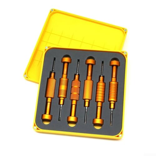 Bohrer. 6-teiliges Präzisions-Schraubendreher-Set, magnetisch, Kreuzschlitz, 5-Punkt, Y-Typ, T2, HEX, Reparaturwerkzeug for Telefonelektronik Bohrer. 6-teiliges Präzisions-Schraubendreher-Set, magnetisch, Kreuzschlitz, 5-Punkt, Y-Typ, T2, HEX, Reparaturwerkzeug for Telefonelektronik von IMGASDCSD