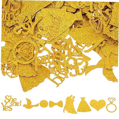 IMIKEYA 1 Hochzeitsdekorationen Bunt Tisch Party Schleier Brautjungfer Junggesellin Brunch Konfetti Erheben Essen Hochzeit Dekorativ Zeremonie Braut- Für Neon Papier Golden IMIKEYA 1 Hochzeitsdekorationen Bunt Tisch Party Schleier Brautjungfer Junggesellin Brunch Konfetti Erheben Essen Hochzeit Dekorativ Zeremonie Braut- Für Neon Papier Golden von IMIKEYA