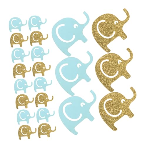 IMIKEYA 1 Konfetti Für Kinderzimmer Geburtstagstiere Babyparty Kuchendekoration Gefüllt Für Neugeborene Babyparty Dekorationen Party Elefanten Weiches Konfetti Für Die Dusche IMIKEYA 1 Konfetti Für Kinderzimmer Geburtstagstiere Babyparty Kuchendekoration Gefüllt Für Neugeborene Babyparty Dekorationen Party Elefanten Weiches Konfetti Für Die Dusche von IMIKEYA