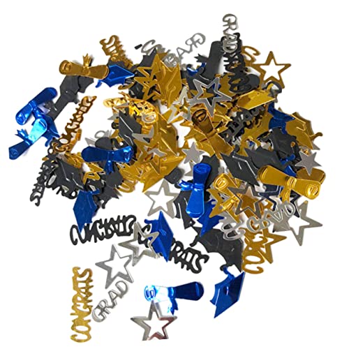 IMIKEYA 1 Packung Abschlussfeier Konfetti Abschlussfeier Dekoration Abschlussmütze Dekoration Abschlussdekoration Tischkonfetti Gruß Grad Party hochzeitsdeko Konfetti für Abschlussfeier von IMIKEYA