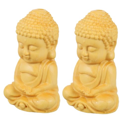 IMIKEYA Retro-schlüsselanhänger – 2 Stück Buddha-schmuck Für Heimdekoration Und Buddhistisches Zubehör von IMIKEYA