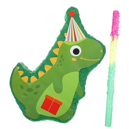 IMIKEYA 1 Satz Grüne Dinosaurier Pinata Piñata für Kinderpartys Dinosaurier-Geburtstagsdekoration Dinosaurierparty Partyzubehör hängendes Pinata- Dinosaurierdekoration Papier IMIKEYA 1 Satz Grüne Dinosaurier Pinata Piñata für Kinderpartys Dinosaurier-Geburtstagsdekoration Dinosaurierparty Partyzubehör hängendes Pinata- Dinosaurierdekoration Papier von IMIKEYA