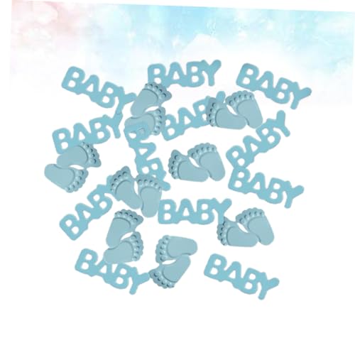 IMIKEYA 1 Satz Junge Konfetti aus Papier Geburtstagsfeier Dekoration mit Design Mischpackung für Babypartys und Tischdeko von IMIKEYA