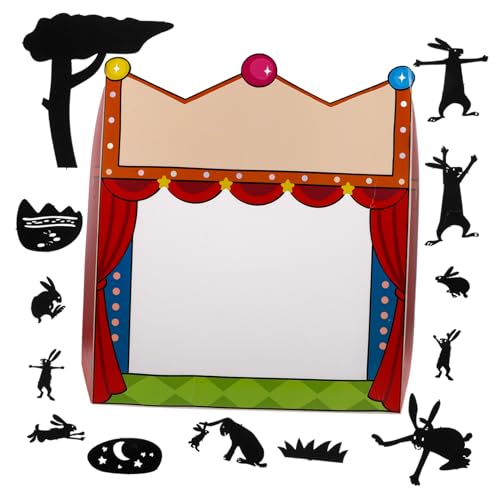 IMIKEYA 1 Satz Lehrmittel Für Die Schattenbühne Zirkus Karneval Fotokabine Puppenständer Stanzformen Für Katzen Puppentheater Für Kleiner Verkaufsautomat Limonadenstand Papier IMIKEYA 1 Satz Lehrmittel Für Die Schattenbühne Zirkus Karneval Fotokabine Puppenständer Stanzformen Für Katzen Puppentheater Für Kleiner Verkaufsautomat Limonadenstand Papier von IMIKEYA