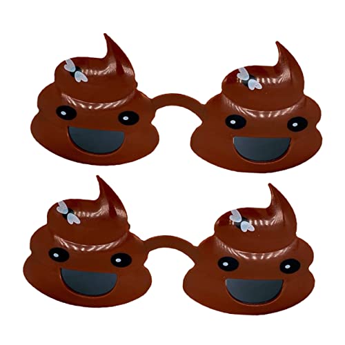 IMIKEYA 1 Satz Lustige Brille Geburtstagsfoto Prop Poops Lustige Foto -requisiten Meme-sonnenbrille Dekoration Sonnenbrillen-gastgeschenke Lustige Sonnenbrille Plastik Hellbraun 2 Stück IMIKEYA 1 Satz Lustige Brille Geburtstagsfoto Prop Poops Lustige Foto -requisiten Meme-sonnenbrille Dekoration Sonnenbrillen-gastgeschenke Lustige Sonnenbrille Plastik Hellbraun 2 Stück von IMIKEYA