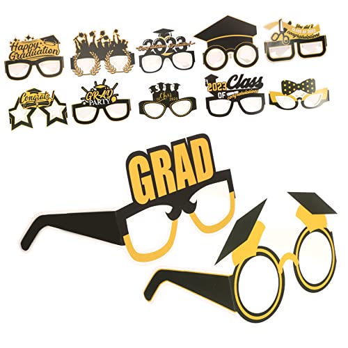IMIKEYA 1 Satz Papierbrille Für Die Abschlusssaison Geformt Dekorationen Party Gläser Fotozubehör Fotografie Zubehör Fotobrille Aus Papier Brillenfassungen Für Den Abschluss 12 Stück IMIKEYA 1 Satz Papierbrille Für Die Abschlusssaison Geformt Dekorationen Party Gläser Fotozubehör Fotografie Zubehör Fotobrille Aus Papier Brillenfassungen Für Den Abschluss 12 Stück von IMIKEYA
