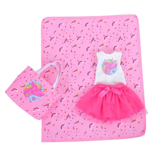 IMIKEYA 1 Satz Puppenzubehör Puppenkleidung Puppen Set für Puppenoutfit Zoll Puppen Tüllrock für Kleinkinder Tutu für Mädchen Kleidung für Babypuppen Stoff Rosa IMIKEYA 1 Satz Puppenzubehör Puppenkleidung Puppen Set für Puppenoutfit Zoll Puppen Tüllrock für Kleinkinder Tutu für Mädchen Kleidung für Babypuppen Stoff Rosa von IMIKEYA