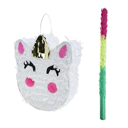IMIKEYA 1 Satz Unicorn Peel Nata mit gefüllte Piñata Geburtstag Piñata tierisches Pinata- traditionelle mexikanische Piñata Einhorn-Pinata Papier IMIKEYA 1 Satz Unicorn Peel Nata mit gefüllte Piñata Geburtstag Piñata tierisches Pinata- traditionelle mexikanische Piñata Einhorn-Pinata Papier von IMIKEYA