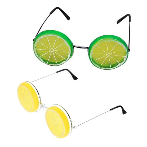 IMIKEYA 1 Satz Zitronenbrillen Lustige Sonnenbrillen Damen Lustige Brillen Neuartige Brillen Neuartige Geburtstagsbrillen Partybrillen Sommerbrillen Partybrillen von IMIKEYA