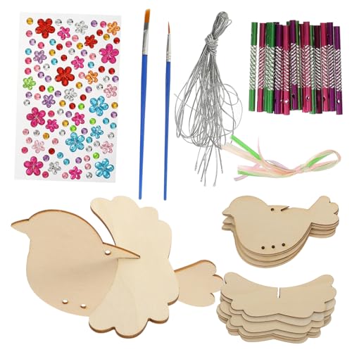 IMIKEYA 1 Set Windspiel Zum Aufhängen Dekoration Bastelset Für Outdoor Zubehör Glockenspiele DIY Unfertiges Windspiel Windspielglocke Handgefertigte Windspiele IMIKEYA 1 Set Windspiel Zum Aufhängen Dekoration Bastelset Für Outdoor Zubehör Glockenspiele DIY Unfertiges Windspiel Windspielglocke Handgefertigte Windspiele von IMIKEYA