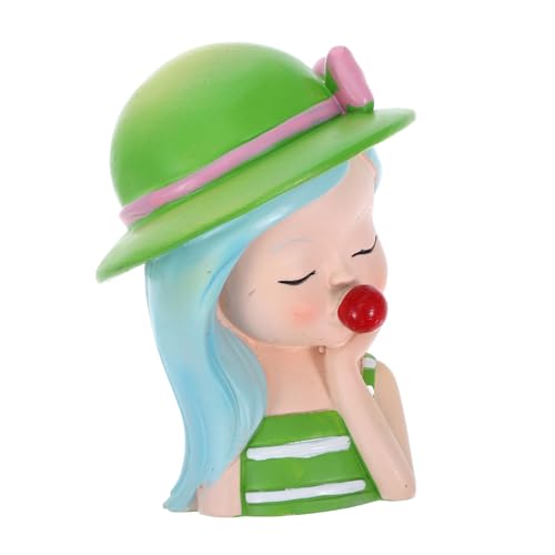 IMIKEYA 1 Stück Cartoon Bubble Girl Statue Lustige Kunstharz Dekoration für Partykuchen Sichere und Praktische Tischskulptur für Geburtstagsfeiern und Besondere Anlässe IMIKEYA 1 Stück Cartoon Bubble Girl Statue Lustige Kunstharz Dekoration für Partykuchen Sichere und Praktische Tischskulptur für Geburtstagsfeiern und Besondere Anlässe von IMIKEYA