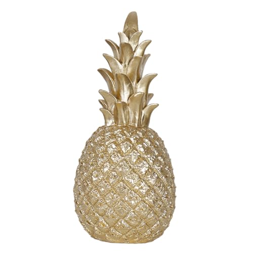IMIKEYA 1 Stück Goldene Ananas Resin Dekoration für Mittelgroßes Hawaiianisches Wohnaccessoire Geburtstagsfeiern und Wohnzimmer Dekoration IMIKEYA 1 Stück Goldene Ananas Resin Dekoration für Mittelgroßes Hawaiianisches Wohnaccessoire Geburtstagsfeiern und Wohnzimmer Dekoration von IMIKEYA