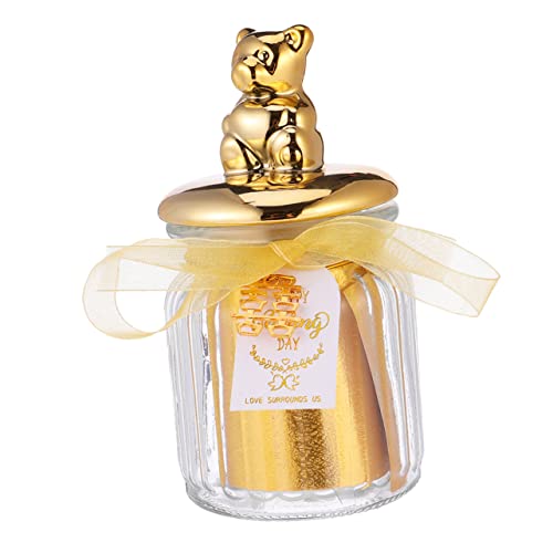 IMIKEYA 1 Stück Hochzeitsglas Süßigkeiten Box Transparente Keramikdose mit Goldüberzug für Bonbons und Desserts Festliche Tischdekoration für Hochzeiten und Feiern IMIKEYA 1 Stück Hochzeitsglas Süßigkeiten Box Transparente Keramikdose mit Goldüberzug für Bonbons und Desserts Festliche Tischdekoration für Hochzeiten und Feiern von IMIKEYA