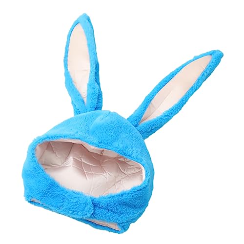 IMIKEYA 1 Stück Hut Mit Hasenohren Hasenmütze Zu Ostern Häschenkostümhüte Lustige Hasenohren-kapuze Ausgestopfter Hase Hasenohren Mützen Ostern-partyhut Neuheit Partyhut Blue Plüsch IMIKEYA 1 Stück Hut Mit Hasenohren Hasenmütze Zu Ostern Häschenkostümhüte Lustige Hasenohren-kapuze Ausgestopfter Hase Hasenohren Mützen Ostern-partyhut Neuheit Partyhut Blue Plüsch von IMIKEYA