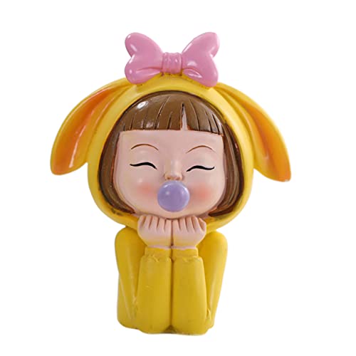 IMIKEYA 1 Stück Kreative Figur Cake Dekoration Resin Tortendeko für Kindergeburtstag Vivid Bubble Girl Statue Party Cake Ornament für Unvergessliche IMIKEYA 1 Stück Kreative Figur Cake Dekoration Resin Tortendeko für Kindergeburtstag Vivid Bubble Girl Statue Party Cake Ornament für Unvergessliche von IMIKEYA