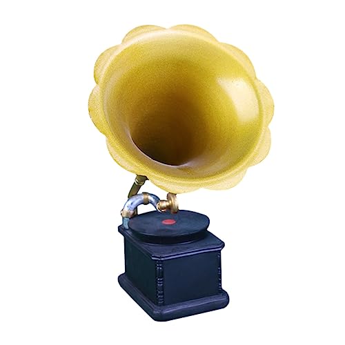 IMIKEYA 1 Stück Retro Phonograph Modell aus Umweltfreundlichem Harz Dekorative Wohnzimmer Dekoration für Bars Restaurants und Einzigartige Anlässe Stilvolles für Hochzeiten und Feiern IMIKEYA 1 Stück Retro Phonograph Modell aus Umweltfreundlichem Harz Dekorative Wohnzimmer Dekoration für Bars Restaurants und Einzigartige Anlässe Stilvolles für Hochzeiten und Feiern von IMIKEYA