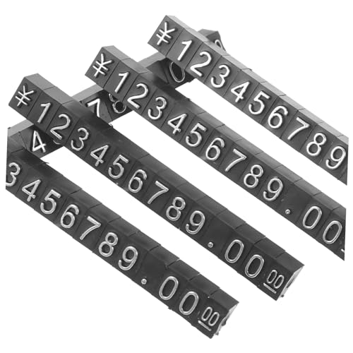 IMIKEYA 10 Sätze Metall Preisschilder Preiswürfel mit Klarer Zahlenanzeige Kompakte Preisdisplay Blöcke für Schmuck und Kleinteile Leicht zu Reinigen für Einzelhandel und Supermärkte IMIKEYA 10 Sätze Metall Preisschilder Preiswürfel mit Klarer Zahlenanzeige Kompakte Preisdisplay Blöcke für Schmuck und Kleinteile Leicht zu Reinigen für Einzelhandel und Supermärkte von IMIKEYA