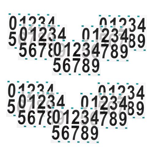 IMIKEYA 10 Sets Garagennummernschild Numeros Para Casa Außennummernaufkleber Hausadressennummern Für Das Haus Numeros Adhesivos Reflectante Selbstklebende Nummernetiketten IMIKEYA 10 Sets Garagennummernschild Numeros Para Casa Außennummernaufkleber Hausadressennummern Für Das Haus Numeros Adhesivos Reflectante Selbstklebende Nummernetiketten von IMIKEYA
