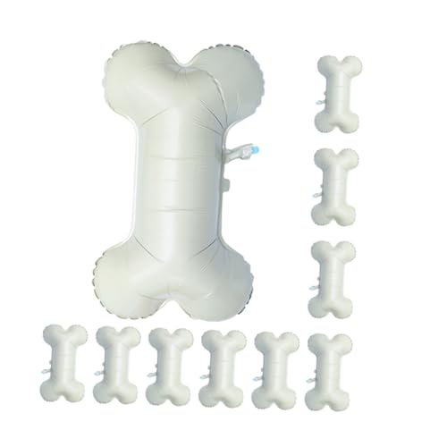 IMIKEYA 10 Stück Ballon aus Knochenaluminiumfolie Partyballons Dekorationen Hundepfote Ballon Ballons für Welpen süße Partyballons Dekorationen für Hundegeburtstage Beige IMIKEYA 10 Stück Ballon aus Knochenaluminiumfolie Partyballons Dekorationen Hundepfote Ballon Ballons für Welpen süße Partyballons Dekorationen für Hundegeburtstage Beige von IMIKEYA