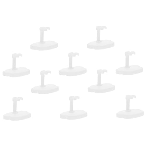 IMIKEYA 10 Stück Puppenständer Vertikal Für Den Innenbereich Für Babypuppen Zur Präsentation Erster Puppen Für Puppenhaus Einfache Ständer Für Große Und Kleine Actionfiguren Weißer von IMIKEYA