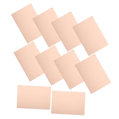 IMIKEYA 10 Stück Teiliges Pcb Leiterplatten aus Kupferkaschiertem Epoxidharz für DIY Elektronikprojekte Vielseitig Langlebig und Einfach zu Löten für Schaltungsprototypen IMIKEYA 10 Stück Teiliges Pcb Leiterplatten aus Kupferkaschiertem Epoxidharz für DIY Elektronikprojekte Vielseitig Langlebig und Einfach zu Löten für Schaltungsprototypen von IMIKEYA