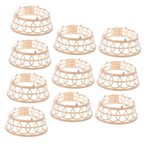 IMIKEYA 10 Stück Teiliges Verstellbare Konische Hutringe aus Robustem Kunststoff Leichter Flechtring für Bauern Bambushüte zum DIY hutformen und Komfortablen Tragen Beim Angeln und Reisen IMIKEYA 10 Stück Teiliges Verstellbare Konische Hutringe aus Robustem Kunststoff Leichter Flechtring für Bauern Bambushüte zum DIY hutformen und Komfortablen Tragen Beim Angeln und Reisen von IMIKEYA