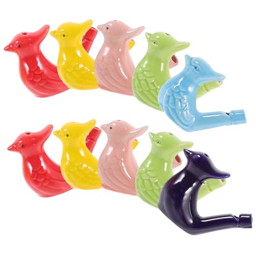 IMIKEYA 10 Stück Wasservogelpfeife Vogel Party Pfeifen Anrufer Pfeife Tragbare Kleine Pfeifen Anrufpfeife Party Requisiten Kinderpfeife Kinderspielzeug Keramik IMIKEYA 10 Stück Wasservogelpfeife Vogel Party Pfeifen Anrufer Pfeife Tragbare Kleine Pfeifen Anrufpfeife Party Requisiten Kinderpfeife Kinderspielzeug Keramik von IMIKEYA