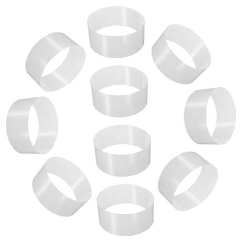 IMIKEYA 100 Blatt Mousse-kuchen-umgebung Schokolade Topper Backen Dekoration Nachtisch Dreher Glasur Klarer Tortenkragen Backverpackungszubehör Transparent Plastik von IMIKEYA