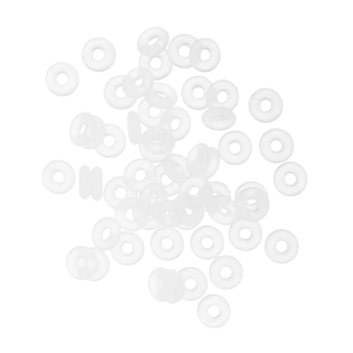 IMIKEYA 100 Stück Charm Spacer Gummiringe für Schmuckherstellung Runde Abstandshalter für Armbänder und Antiskid Hitzebeständig Zuverlässige Befestigung für Perlen IMIKEYA 100 Stück Charm Spacer Gummiringe für Schmuckherstellung Runde Abstandshalter für Armbänder und Antiskid Hitzebeständig Zuverlässige Befestigung für Perlen von IMIKEYA