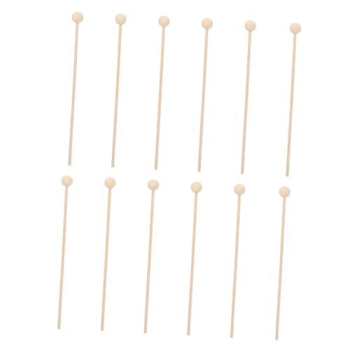 IMIKEYA 100 Stück DIY Kleine Holzstäbchen Rund Dekorative Holzsticks für Lollipops Party Dessert Tischdekoration Vielseitige Bastel und Dekorationsstäbchen IMIKEYA 100 Stück DIY Kleine Holzstäbchen Rund Dekorative Holzsticks für Lollipops Party Dessert Tischdekoration Vielseitige Bastel und Dekorationsstäbchen von IMIKEYA