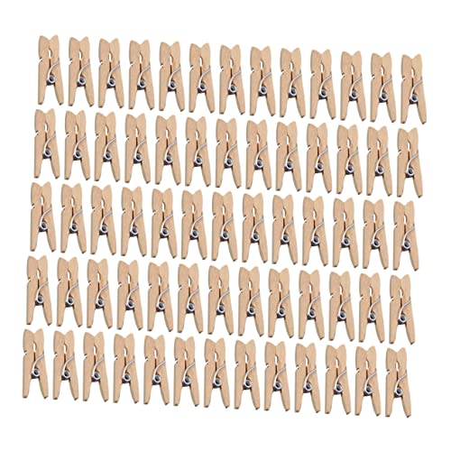 IMIKEYA 100 Stück Holzclip -Fotoclip klein Bilderrahmen Collage Wanddekoration LED Framing Halter für Memo-Clips Holzfoto -Clips entzückender fotoclip Fotoclips Hölzern IMIKEYA 100 Stück Holzclip -Fotoclip klein Bilderrahmen Collage Wanddekoration LED Framing Halter für Memo-Clips Holzfoto -Clips entzückender fotoclip Fotoclips Hölzern von IMIKEYA