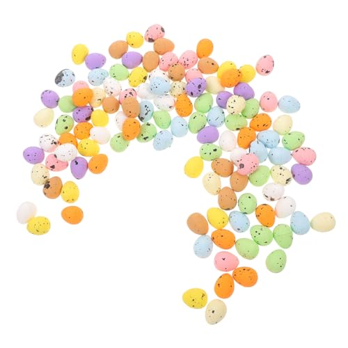 IMIKEYA 100 Stück Ostereier osterbastelei easter eggs Eier-Accessoires Eierfest Eierparty gefüllt befüllbar Hülse klein Dekoration Ei selber basteln ostern dekoratives ei schäumt Ei Schaum von IMIKEYA