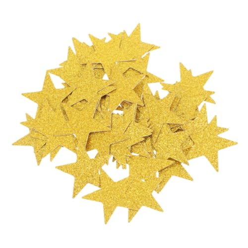 IMIKEYA 100 Stück -konfetti Ausgeschnitten Funkelnd Geburtstag Kernstück Ausschnitte Dekorativ Tisch Geschreddert Pinnwand Grenzt An Sterne Konfetti-gold Glitzerform Golden Papier IMIKEYA 100 Stück -konfetti Ausgeschnitten Funkelnd Geburtstag Kernstück Ausschnitte Dekorativ Tisch Geschreddert Pinnwand Grenzt An Sterne Konfetti-gold Glitzerform Golden Papier von IMIKEYA