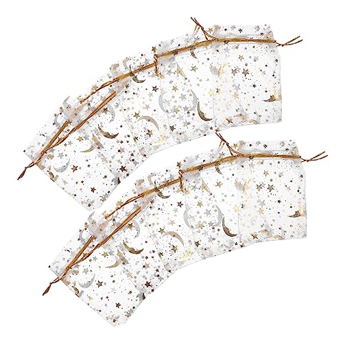IMIKEYA 100Stücke Organza Geschenktüten Mit Kordelzug Weiße Organzasäckchen Für Hochzeit Schmuck Und Aufbewahrungstaschen Für Feiern Und Anlässe IMIKEYA 100Stücke Organza Geschenktüten Mit Kordelzug Weiße Organzasäckchen Für Hochzeit Schmuck Und Aufbewahrungstaschen Für Feiern Und Anlässe von IMIKEYA