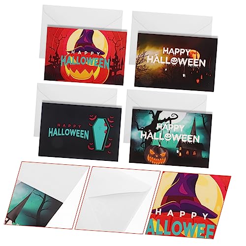 IMIKEYA 12 Sätze Teiliges Halloween Einladungskarten mit Umschlägen Party Grußkarten mit Happy Halloween und Festliche Einladungskarten Praktische Umschläge IMIKEYA 12 Sätze Teiliges Halloween Einladungskarten mit Umschlägen Party Grußkarten mit Happy Halloween und Festliche Einladungskarten Praktische Umschläge von IMIKEYA