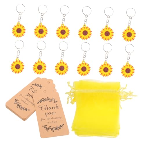 IMIKEYA 12 Sätze Teiliges Sonnenblumen Schlüsselanhänger für Herbstpartys Schlüsselring Anhänger und Beutel Mitgebsel für Geburtstagsfeiern und Besondere Anlässe IMIKEYA 12 Sätze Teiliges Sonnenblumen Schlüsselanhänger für Herbstpartys Schlüsselring Anhänger und Beutel Mitgebsel für Geburtstagsfeiern und Besondere Anlässe von IMIKEYA