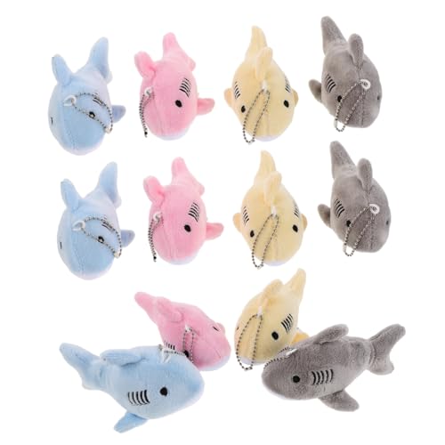 IMIKEYA 12 Stück 12-teiliges Plüsch Hai Schlüsselanhänger Mini Stofftier Hai Anhänger Bunte Tier Schlüsselanhänger für Rucksack Taschen Partygeschenke Meeresmotiv Vielseitig Verwendbar IMIKEYA 12 Stück 12-teiliges Plüsch Hai Schlüsselanhänger Mini Stofftier Hai Anhänger Bunte Tier Schlüsselanhänger für Rucksack Taschen Partygeschenke Meeresmotiv Vielseitig Verwendbar von IMIKEYA