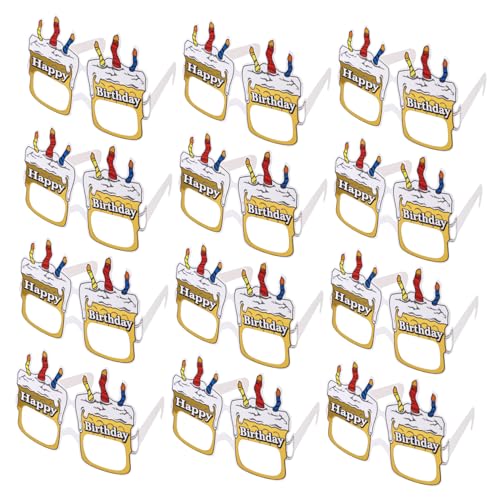 IMIKEYA 12 Stück Biergläser Partybrille Geburtstagsdekorationen Brillengestell Lustige Brille Party Bevorzugt Brille Partyzubehör Geburtstagsbrille Papier IMIKEYA 12 Stück Biergläser Partybrille Geburtstagsdekorationen Brillengestell Lustige Brille Party Bevorzugt Brille Partyzubehör Geburtstagsbrille Papier von IMIKEYA