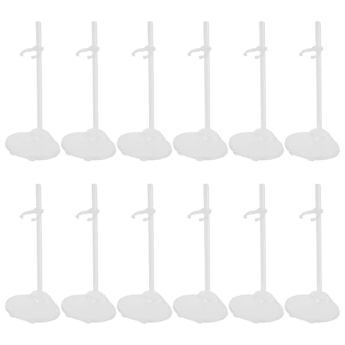 IMIKEYA 12 Stück Teiliges Puppenständer Verstellbarer Transparenter Displayhalter für Actionfiguren und Stoffpuppen für Zuhause Büro und Ausstellungen mit Festem Taillenclip zur Sicheren IMIKEYA 12 Stück Teiliges Puppenständer Verstellbarer Transparenter Displayhalter für Actionfiguren und Stoffpuppen für Zuhause Büro und Ausstellungen mit Festem Taillenclip zur Sicheren von IMIKEYA