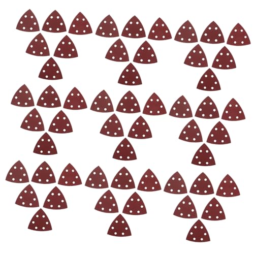IMIKEYA 120 Stück Dreieck Schleifpapier Schleifpapierblöcke Schleifpapier Zum Lackieren Von Autoschmuck Schleifpapier Autokarosserie Schleifpapier Rotationsschleifpapier Für von IMIKEYA