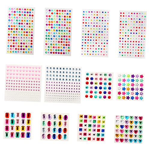IMIKEYA 12Blätter DIY Nagelkunst Aufkleber Deko mit Acryl Festivals und Feiertage Selbstklebend und Rückstandsfrei Abziehbar IMIKEYA 12Blätter DIY Nagelkunst Aufkleber Deko mit Acryl Festivals und Feiertage Selbstklebend und Rückstandsfrei Abziehbar von IMIKEYA