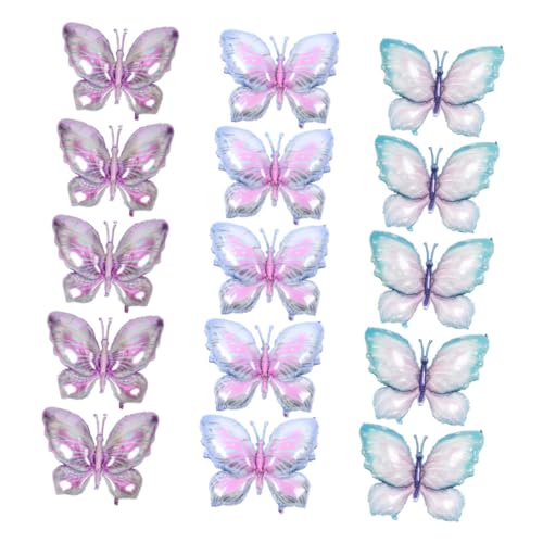 IMIKEYA 15 Stück Ballondekoration folienballons hochzeit party dekoration luftballons riesige Schmetterlingsdekorationen alles zum geburtstag folienballons Partyballons Aluminiumfolie IMIKEYA 15 Stück Ballondekoration folienballons hochzeit party dekoration luftballons riesige Schmetterlingsdekorationen alles zum geburtstag folienballons Partyballons Aluminiumfolie von IMIKEYA