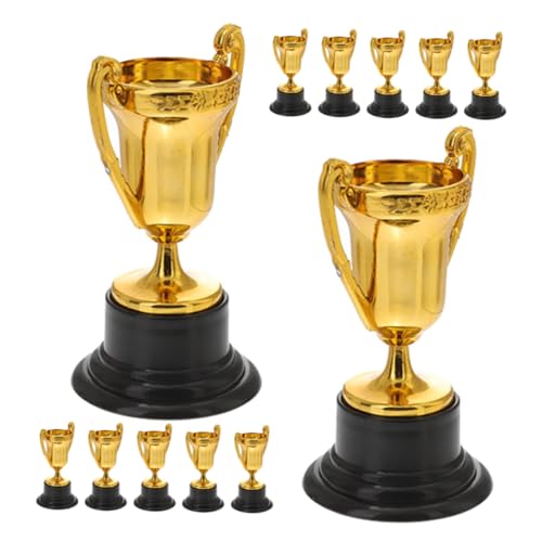 IMIKEYA 15 Stück kleines Trophäenspielzeug Trophäe Plus kleiner Pokal graviert Pokal Party kompakter Sportpokal Trophäen Trophäendekor Plastik Golden IMIKEYA 15 Stück kleines Trophäenspielzeug Trophäe Plus kleiner Pokal graviert Pokal Party kompakter Sportpokal Trophäen Trophäendekor Plastik Golden von IMIKEYA