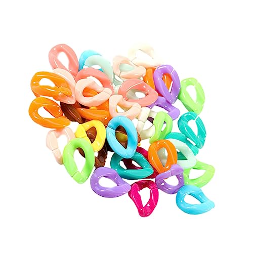 IMIKEYA 150 Stück Bunte Kunststoff Clip Haken Kettenglieder für Schmuck Diy Bastelarbeiten Einfache Verbindung Praktisch für Ohrringe Armbänder Taschenketten IMIKEYA 150 Stück Bunte Kunststoff Clip Haken Kettenglieder für Schmuck Diy Bastelarbeiten Einfache Verbindung Praktisch für Ohrringe Armbänder Taschenketten von IMIKEYA