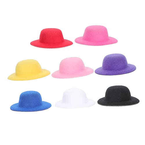 IMIKEYA 16 STK. Hut Selber Machen Mini-Sachen Minihüte Für Puppen Puppenmütze Mini Teepartyhüte Für Frauen Kleiner Hut Halloween Puppenhut DIY Handwerk Miniclips Gezogenes Tuch IMIKEYA 16 STK. Hut Selber Machen Mini-Sachen Minihüte Für Puppen Puppenmütze Mini Teepartyhüte Für Frauen Kleiner Hut Halloween Puppenhut DIY Handwerk Miniclips Gezogenes Tuch von IMIKEYA